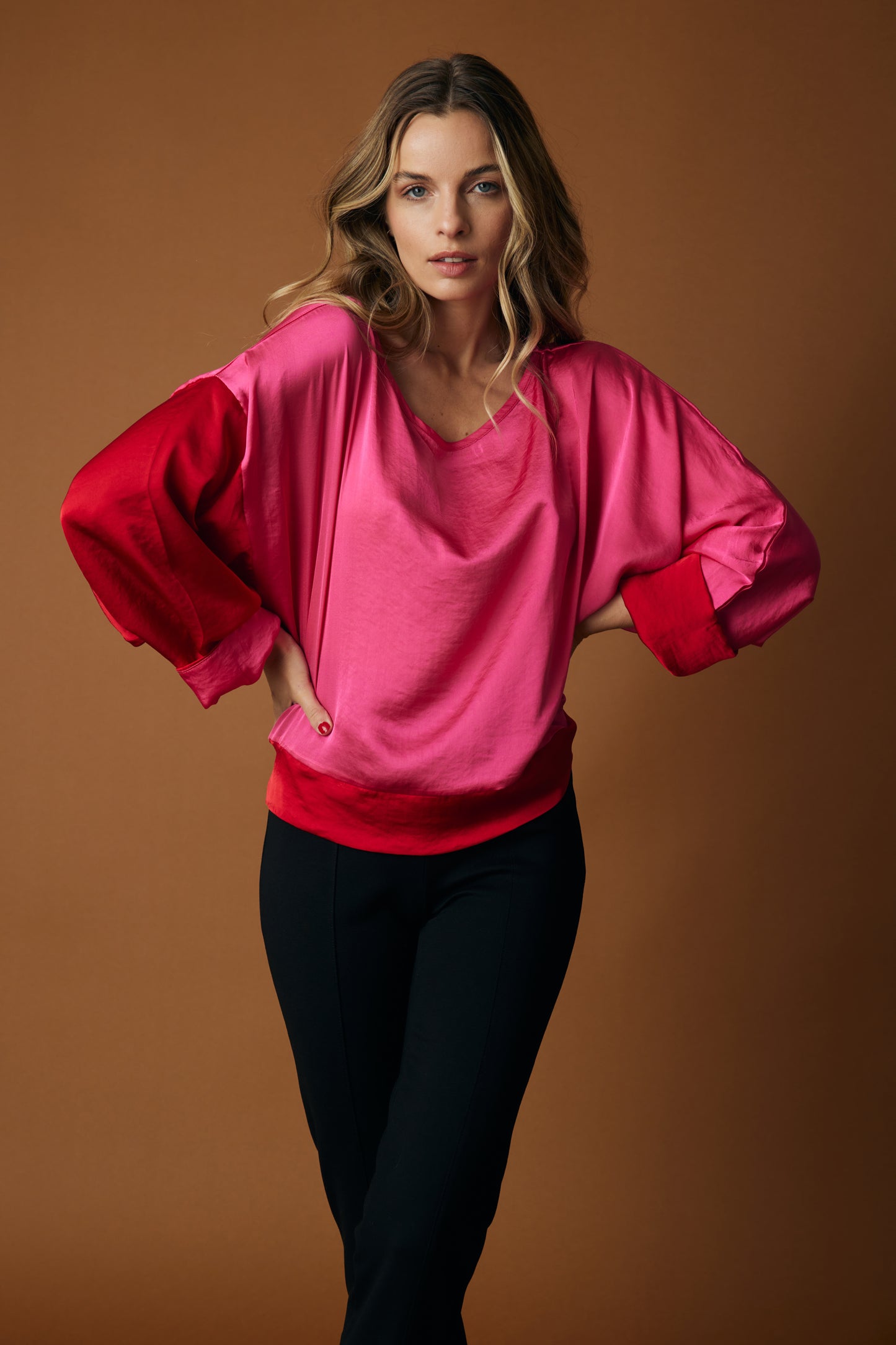 Blusa Malaga Fucsia