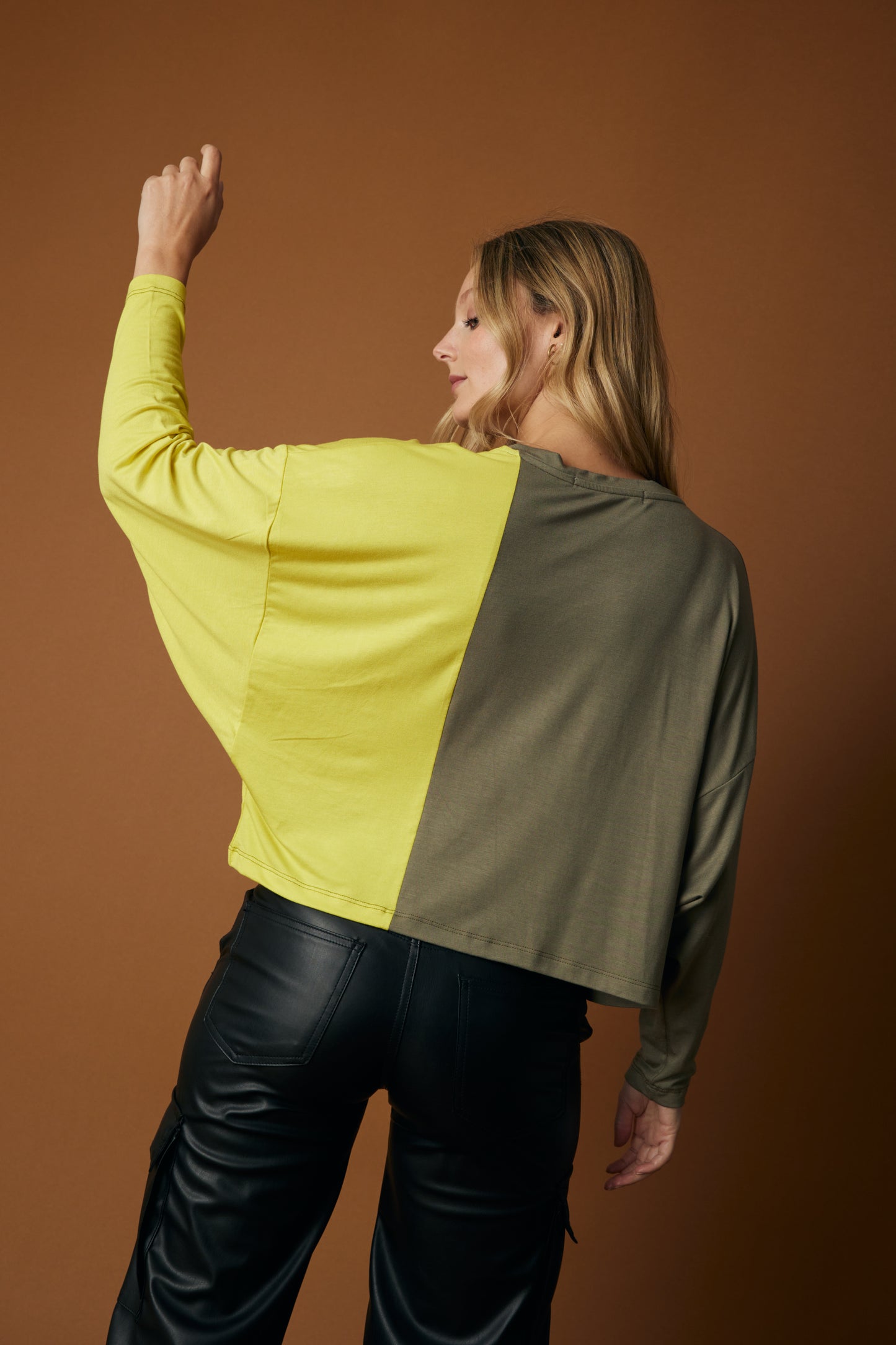 Polera Venecia Oliva