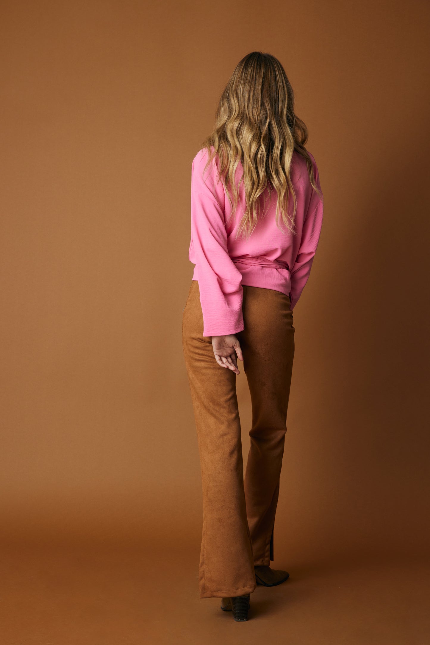 Calza Suede Napoles Camel