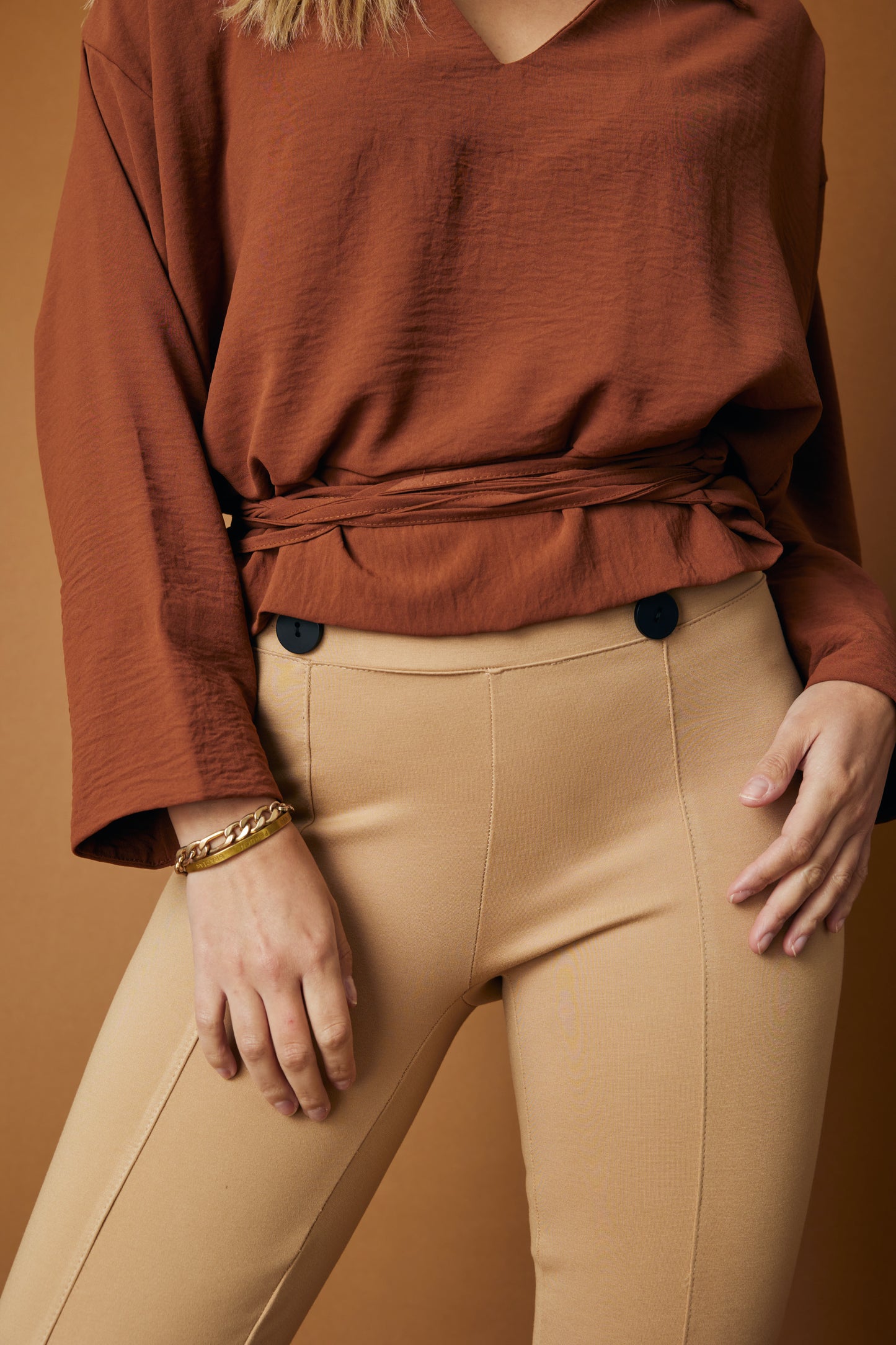 Blusa Mallorca Choco