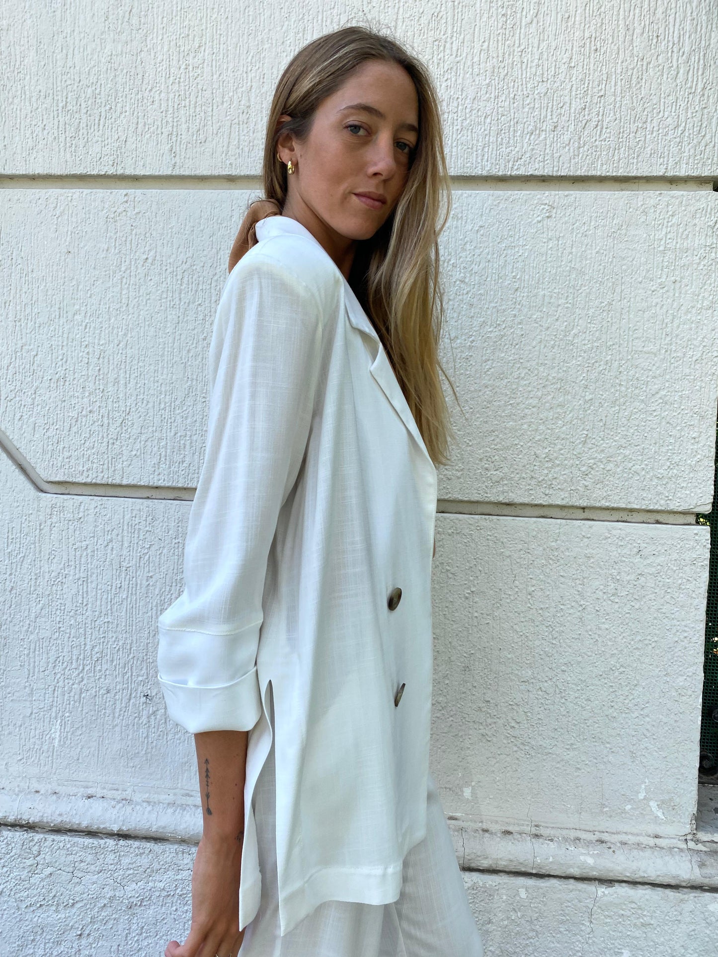 Blazer Modena Blanco