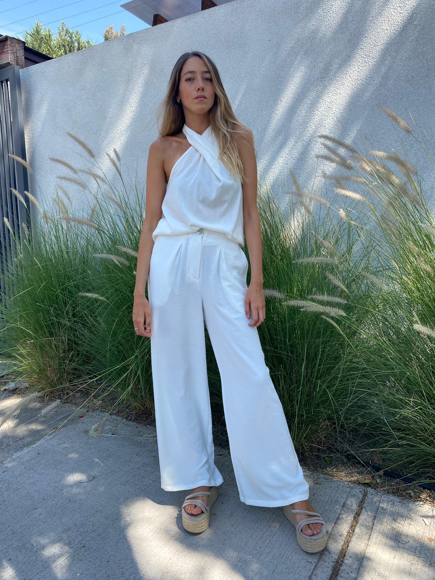 Pantalón Bari Blanco