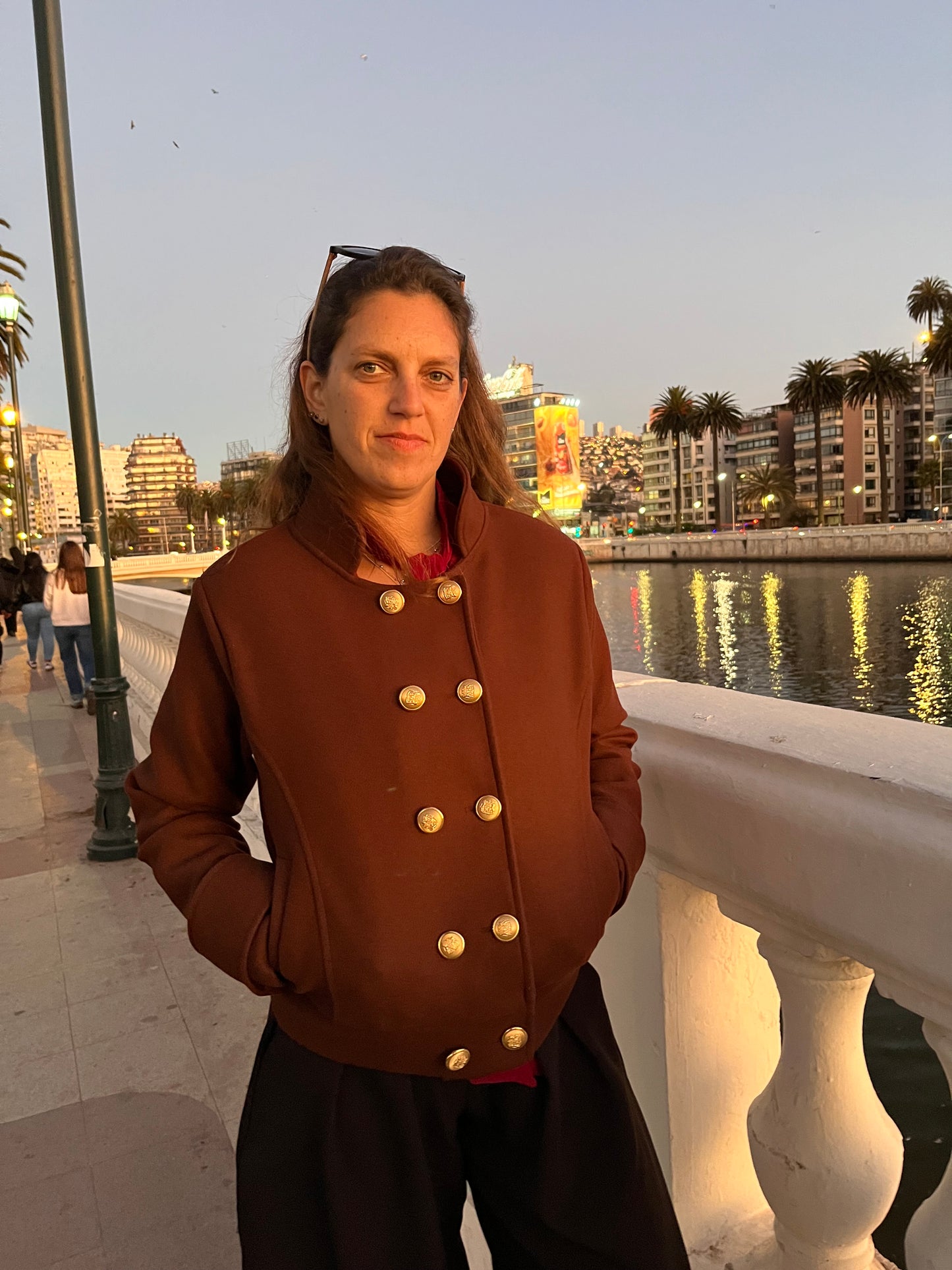 Jacket Mónaco Café