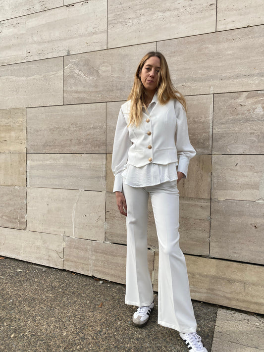 Pantalón Cerdeña Blanco