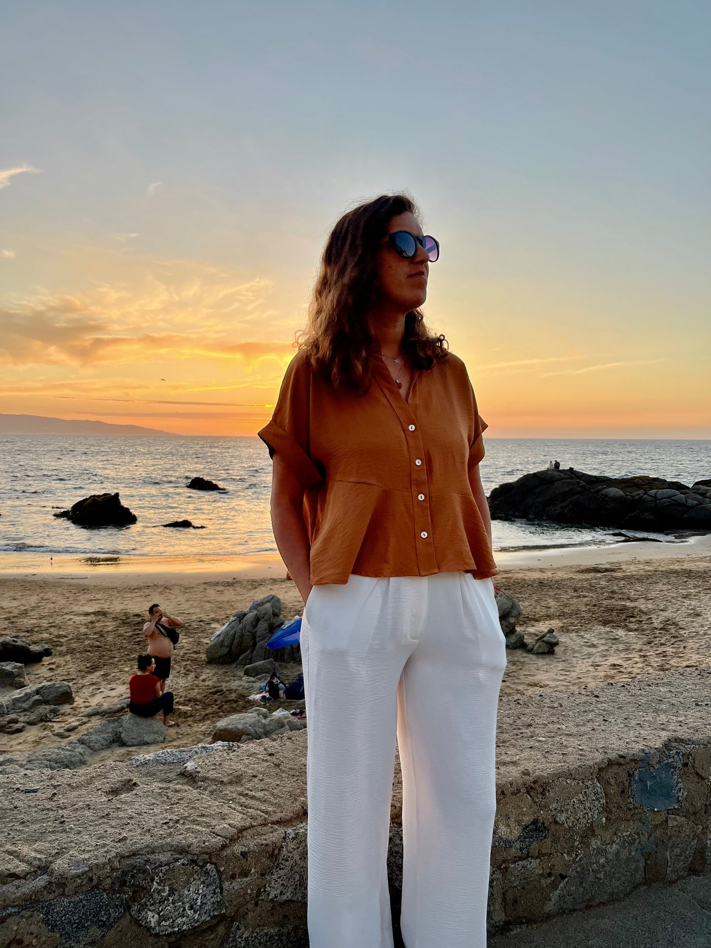 Blusa Florencia Camel