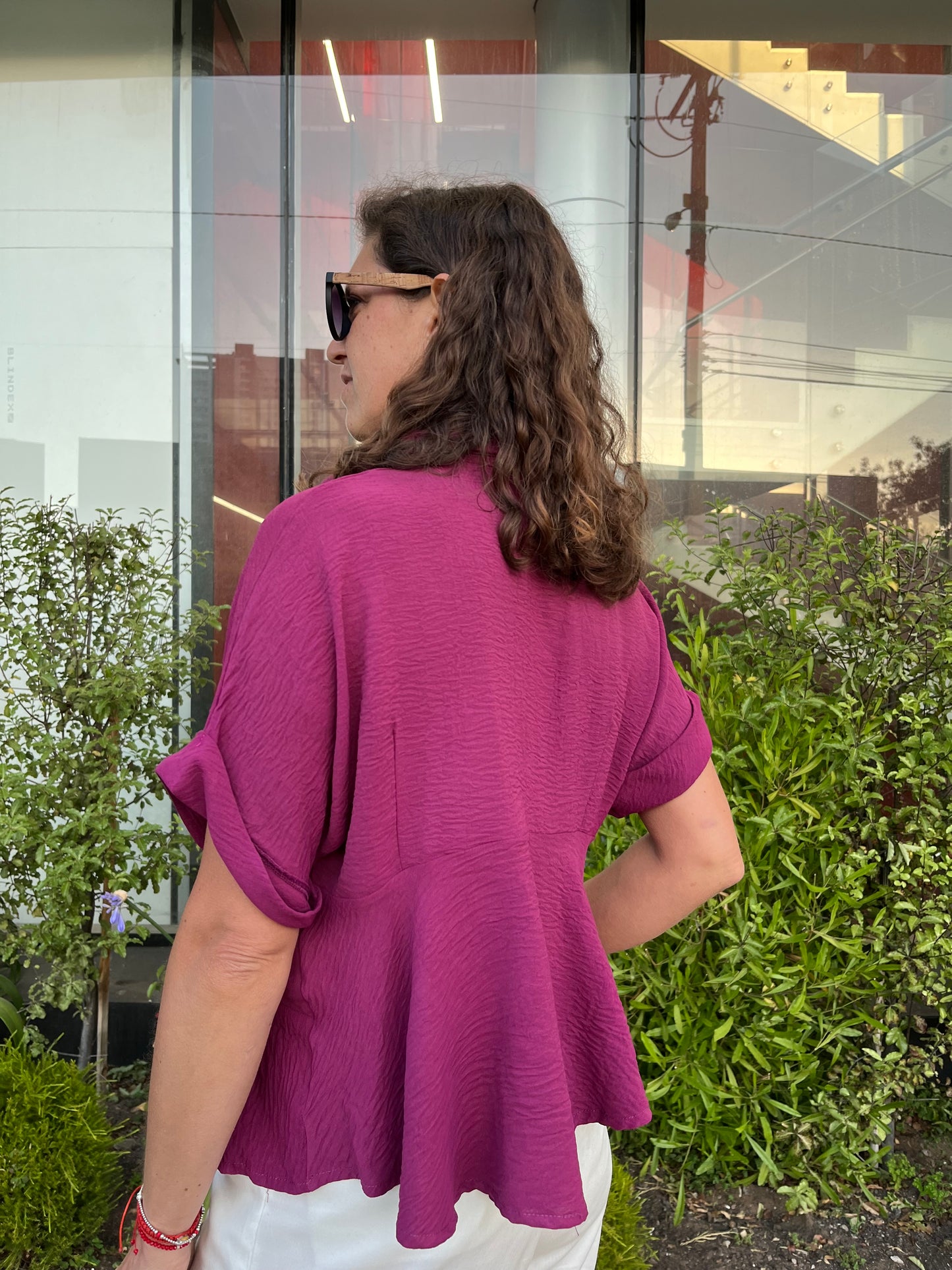 Blusa Florencia Cereza