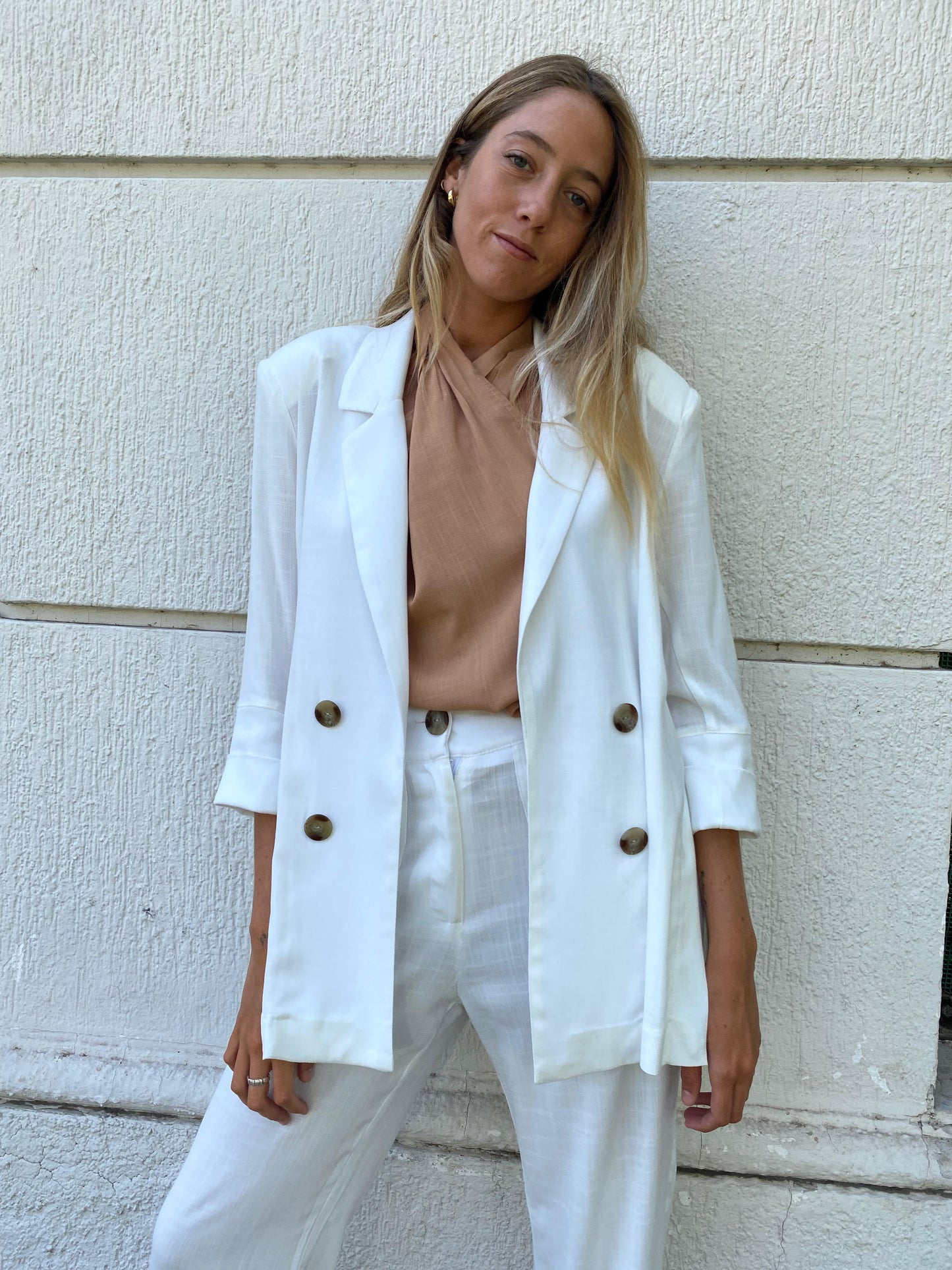 Blazer Modena Blanco