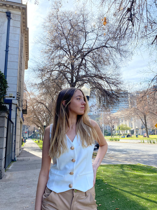 Gilet Trento Blanco