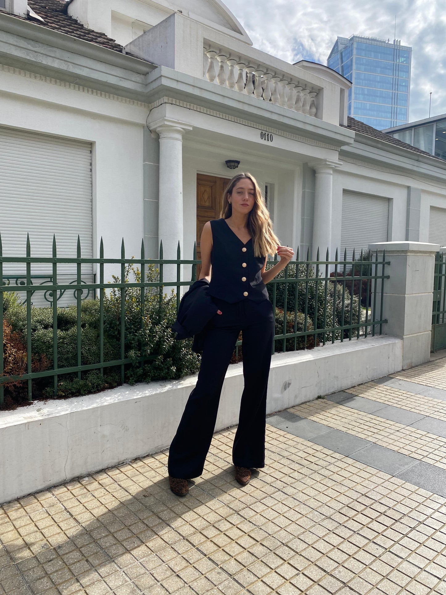 Pantalón Cerdeña Negro