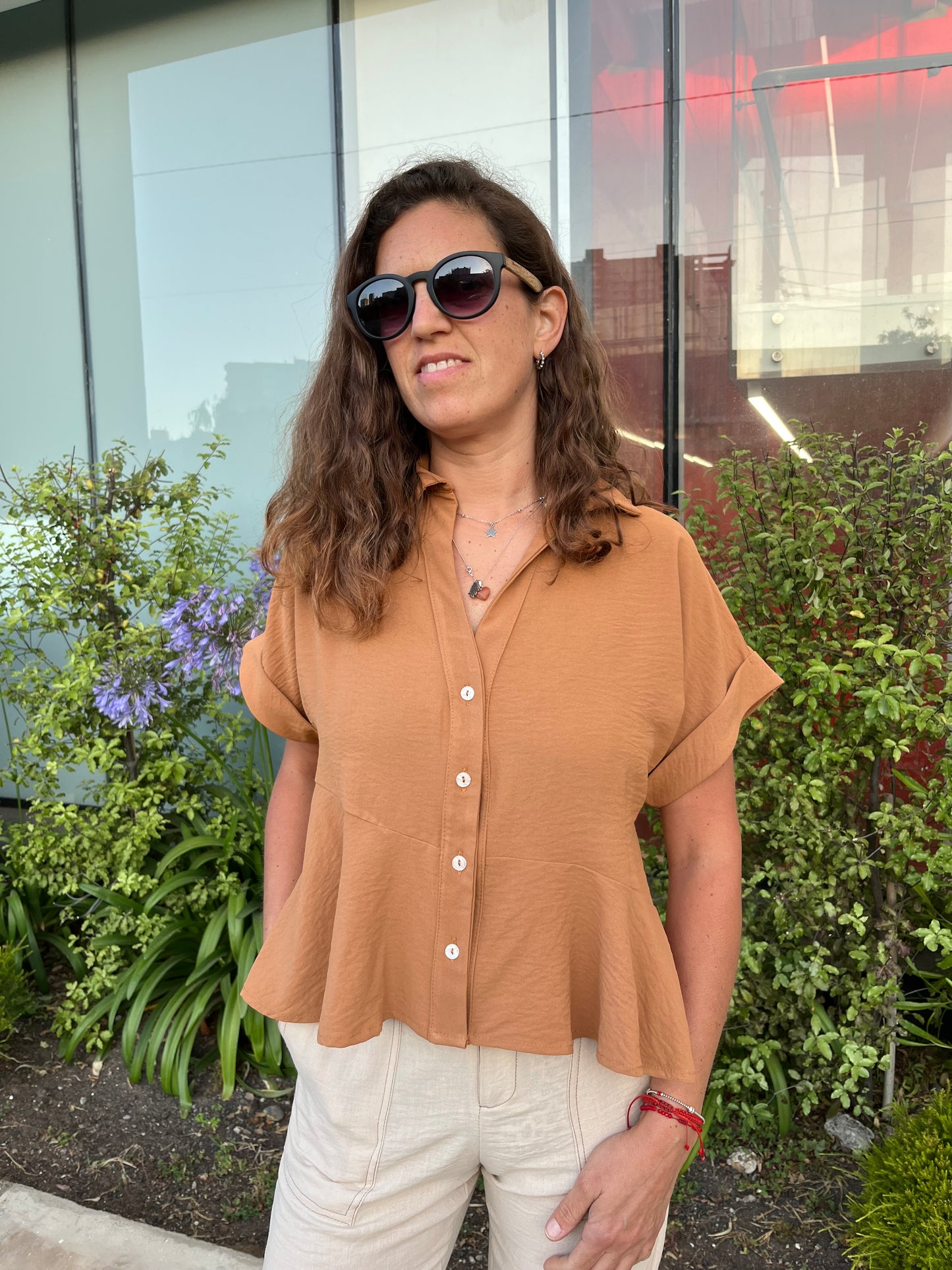 Blusa Florencia Camel
