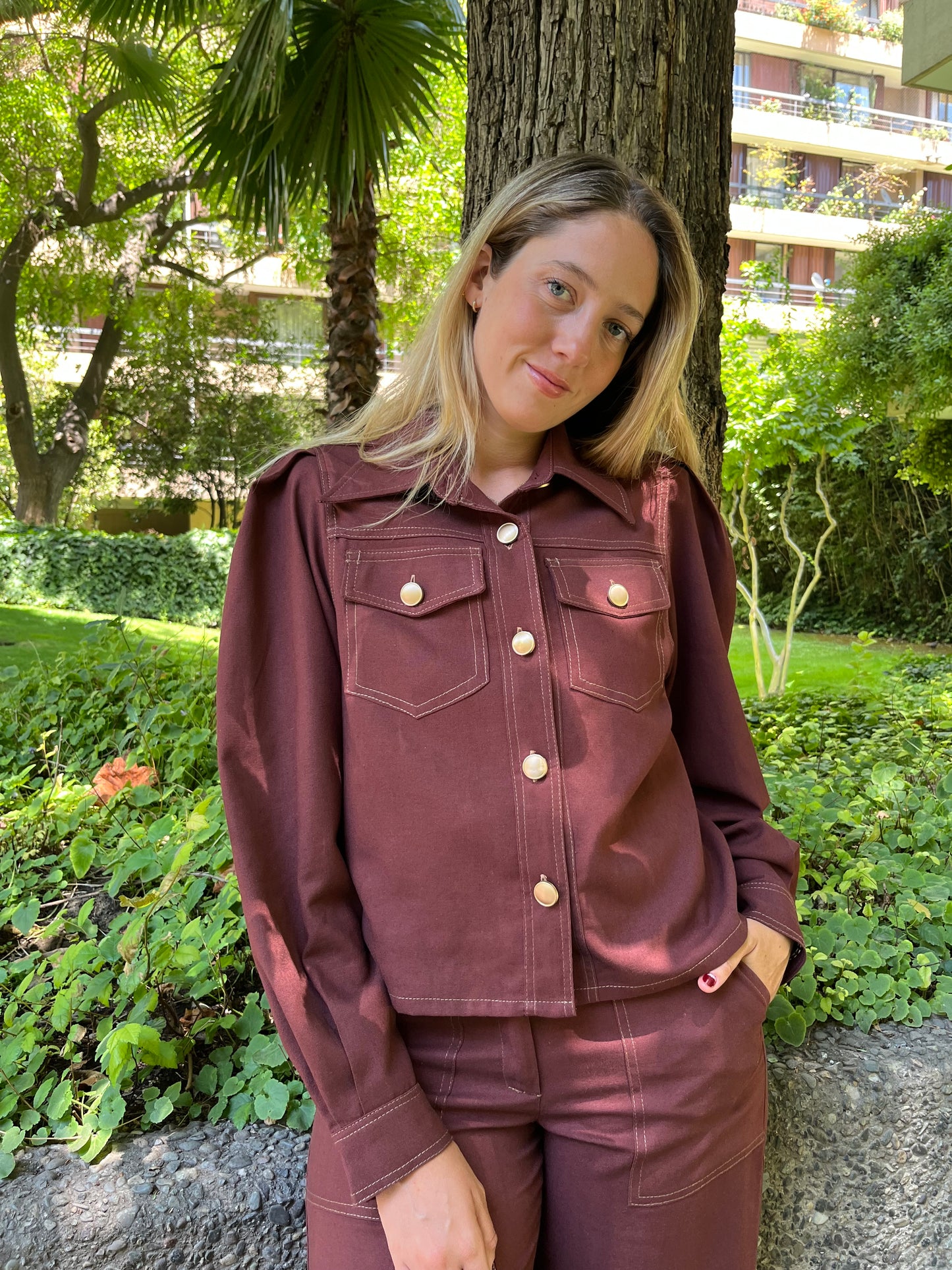 Jacket Lazio Lino Café