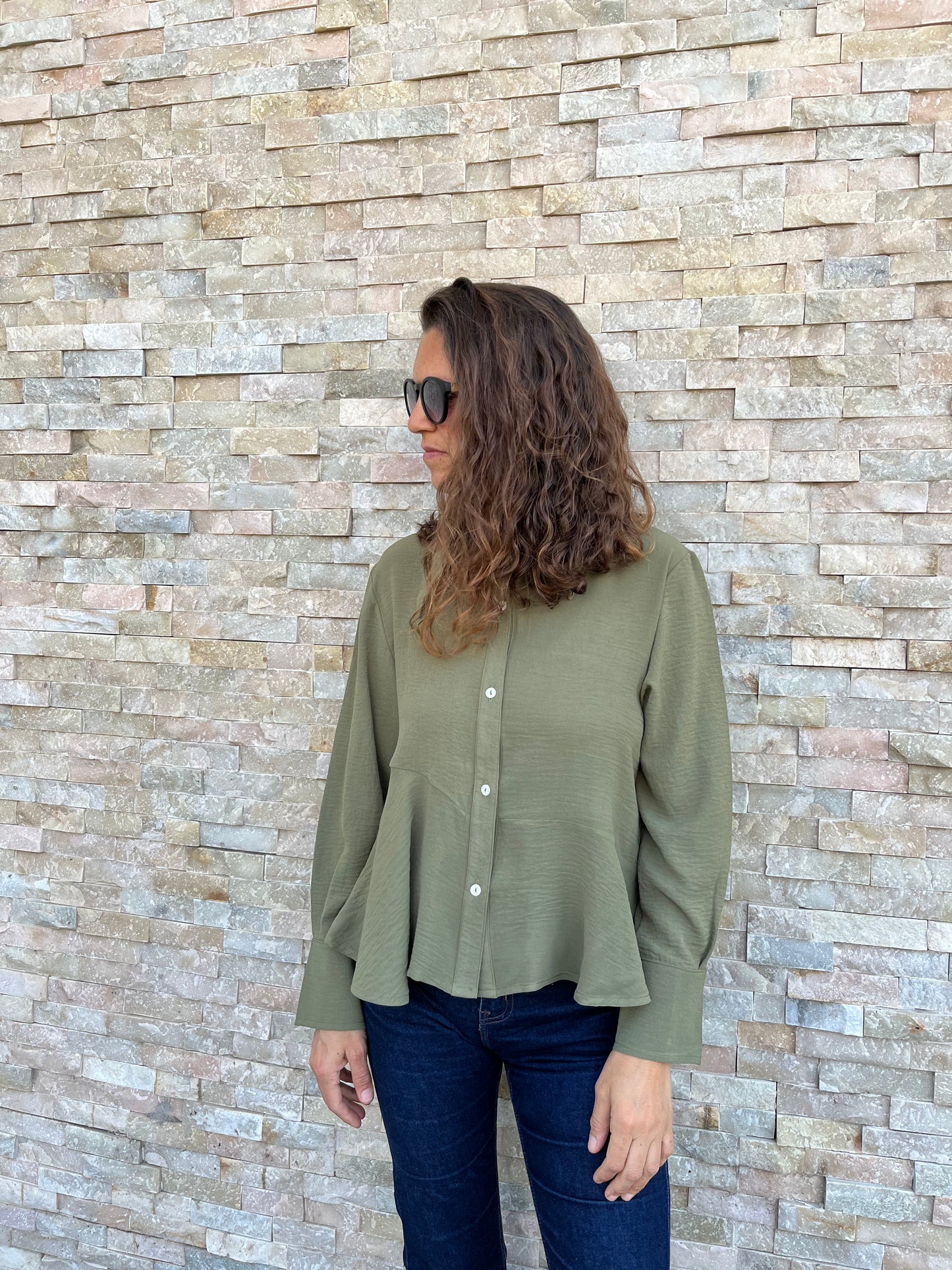 Blusa Treviso Oliva