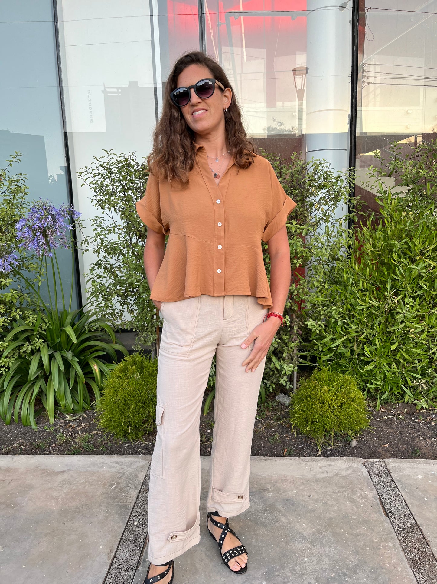 Blusa Florencia Camel