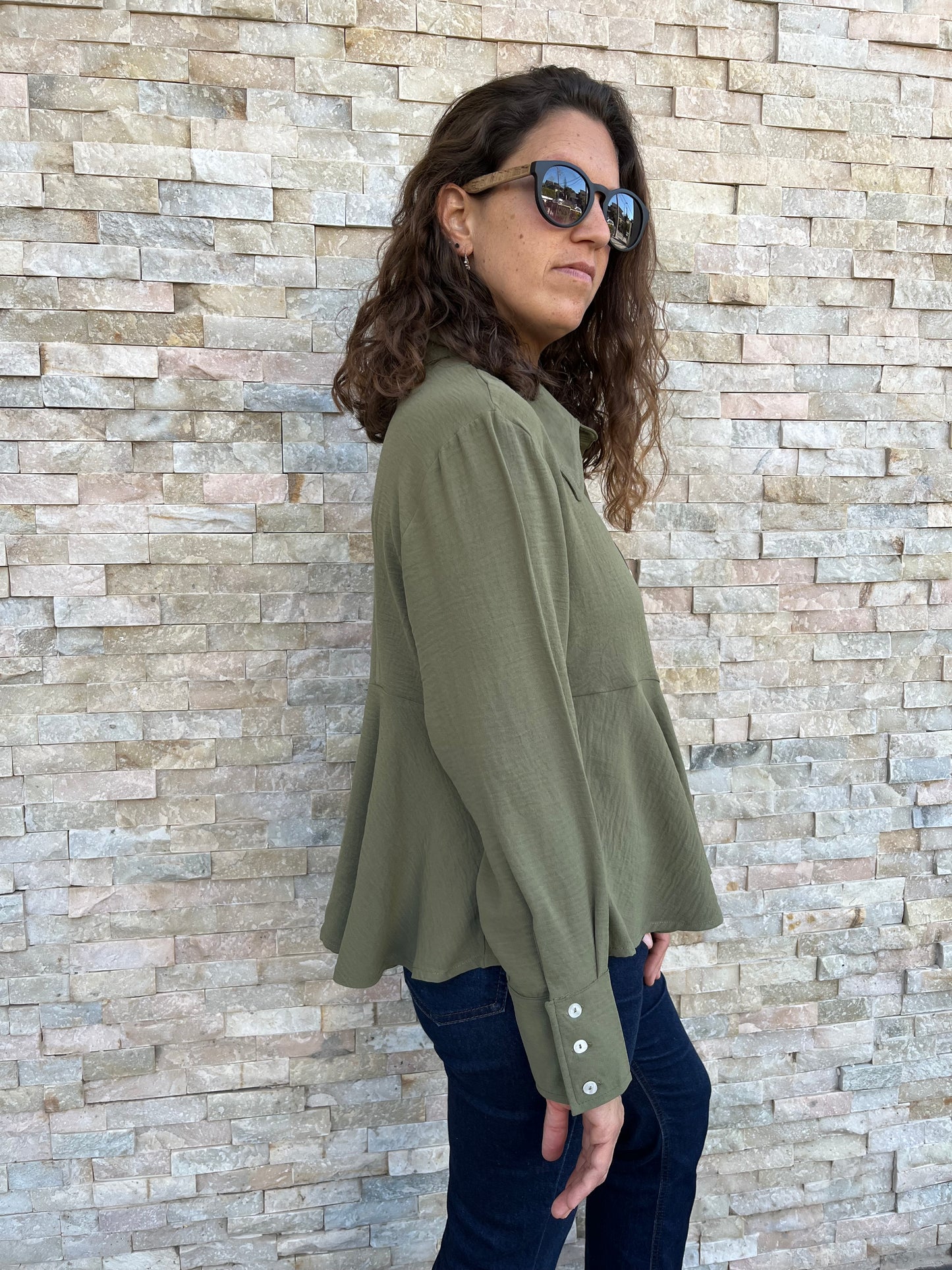 Blusa Treviso Oliva