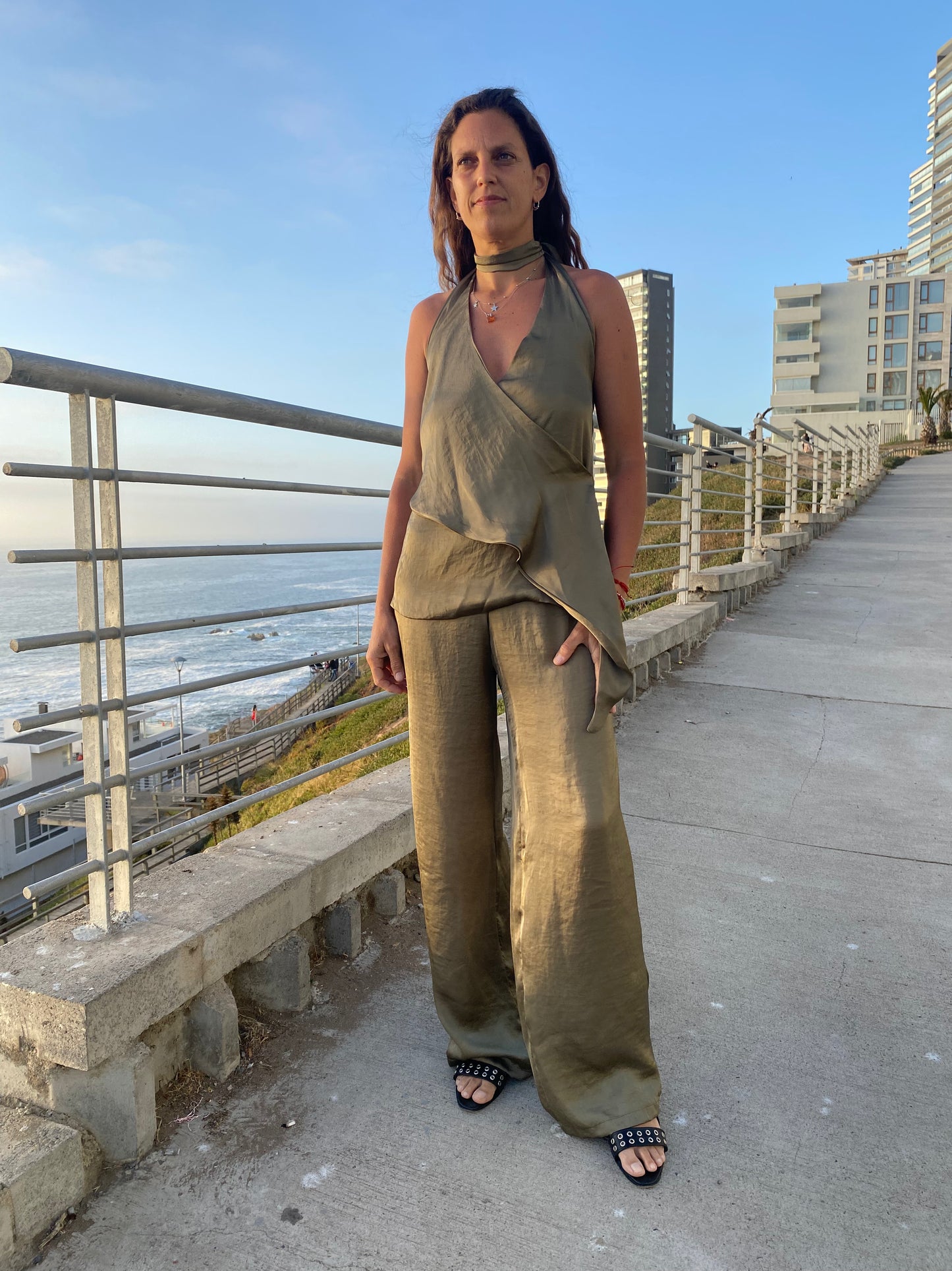 Pantalón Verona Oliva