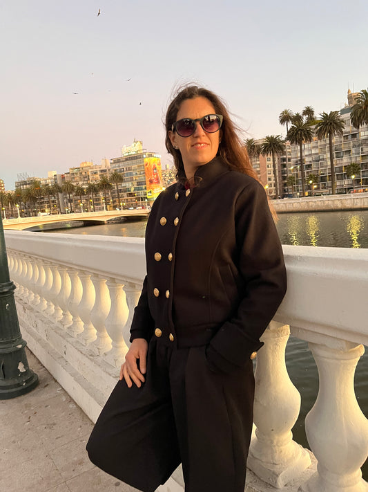 Jacket Mónaco Negra