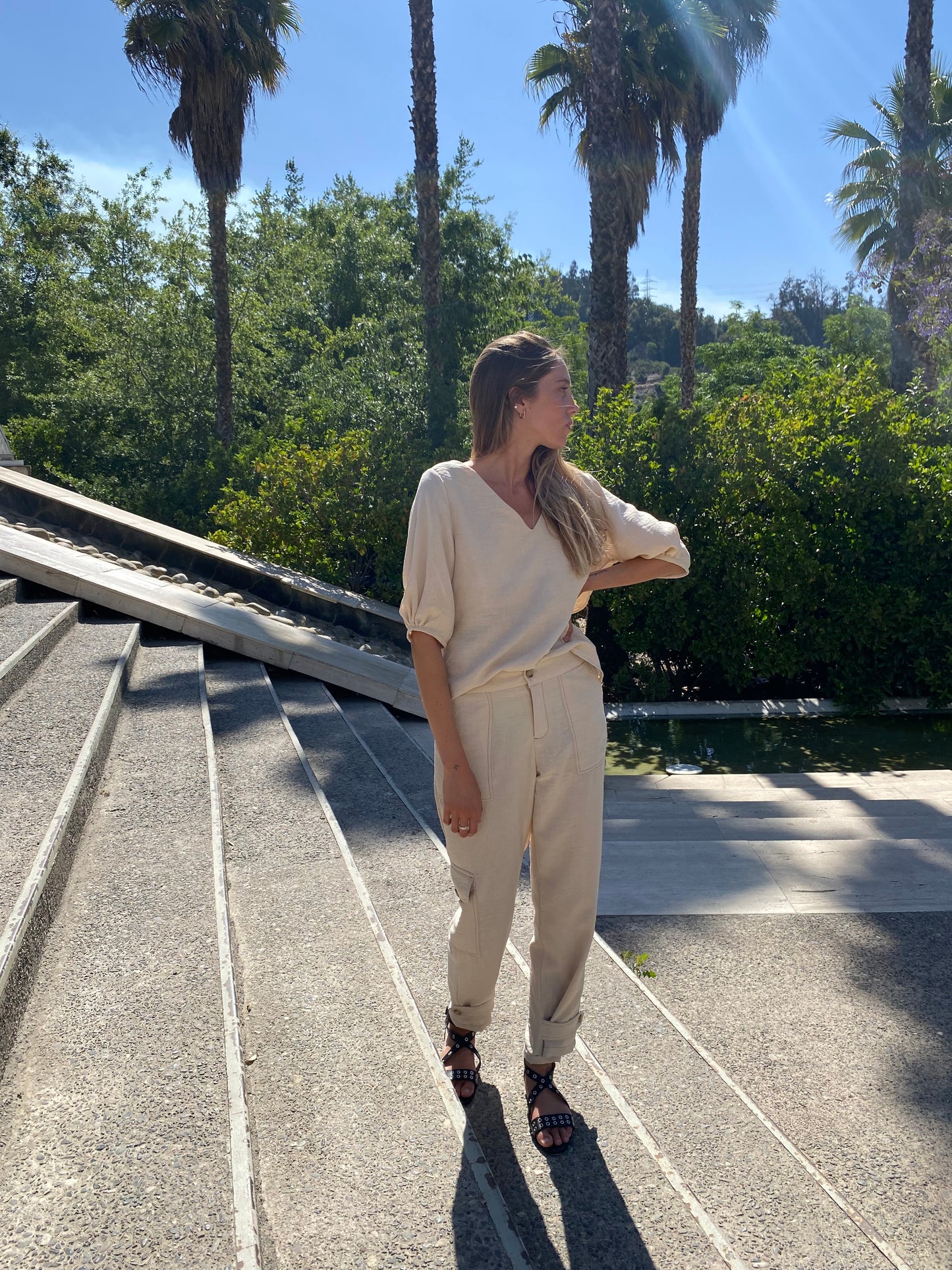 Pantalón Sicilia Beige