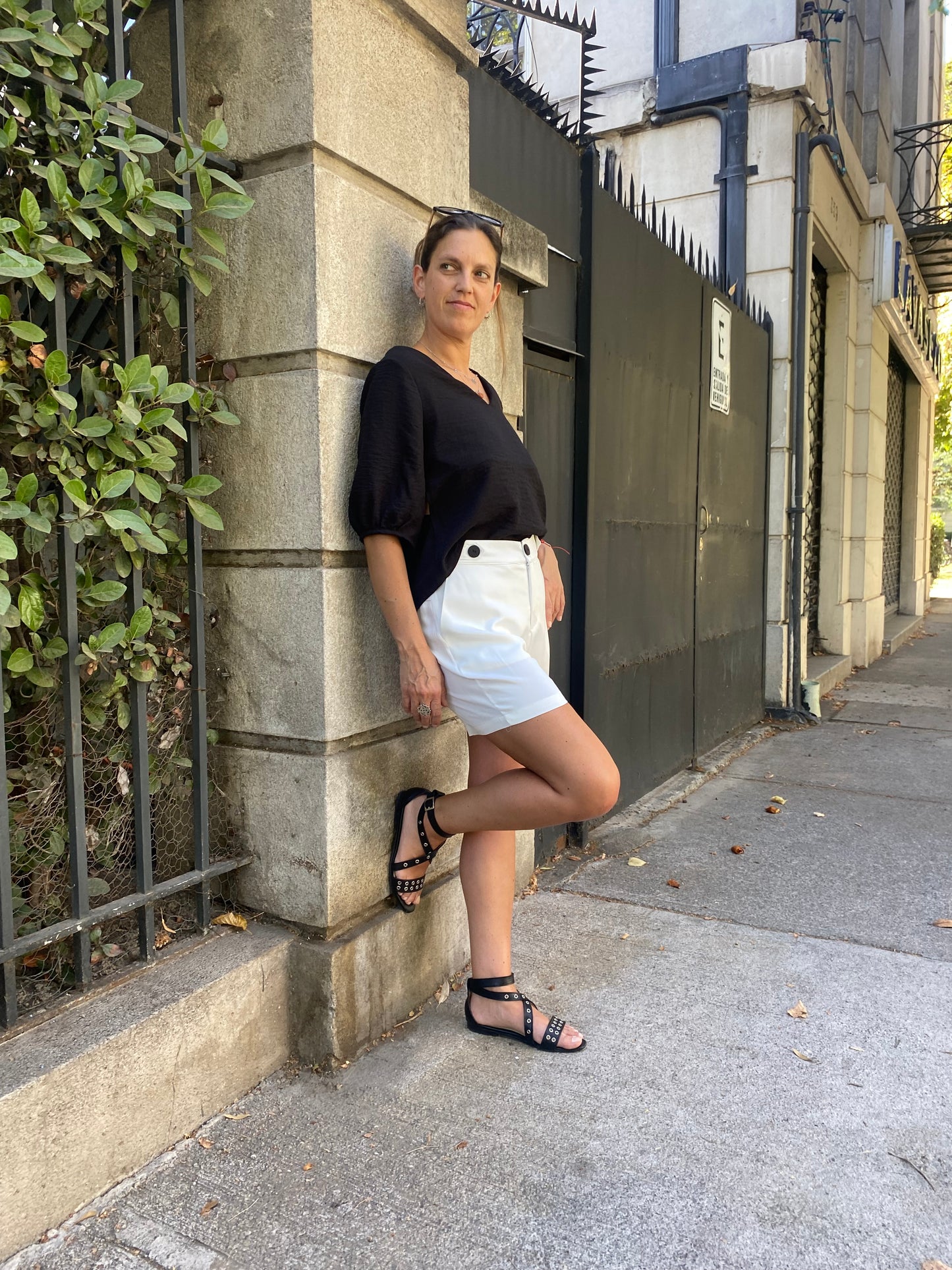 Bermuda Viena Blanca