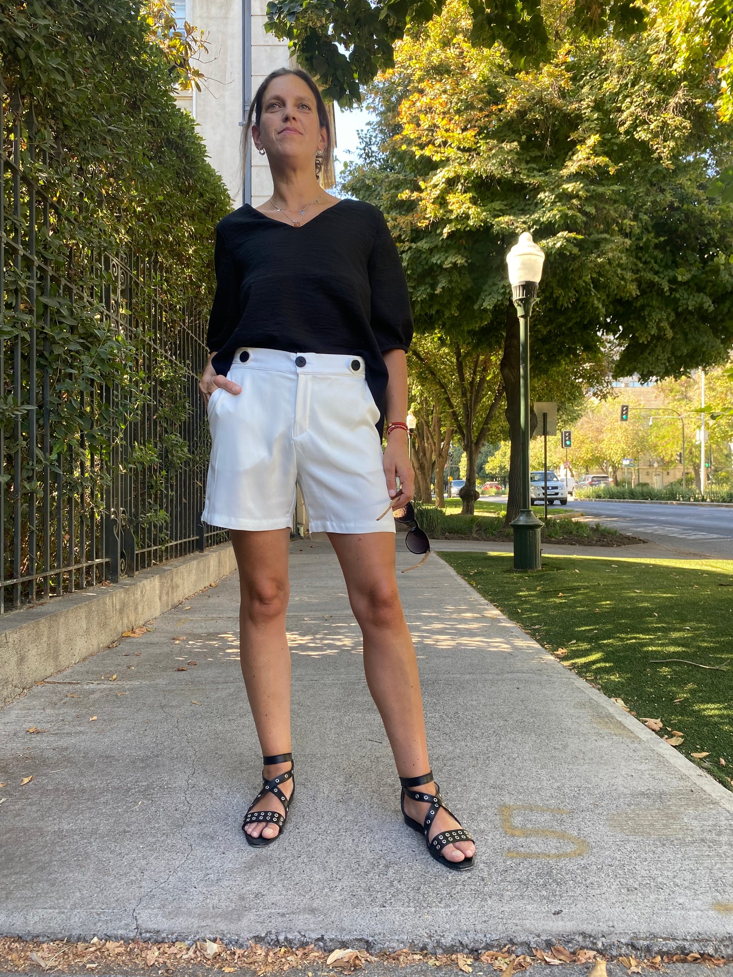 Bermuda Viena Blanca