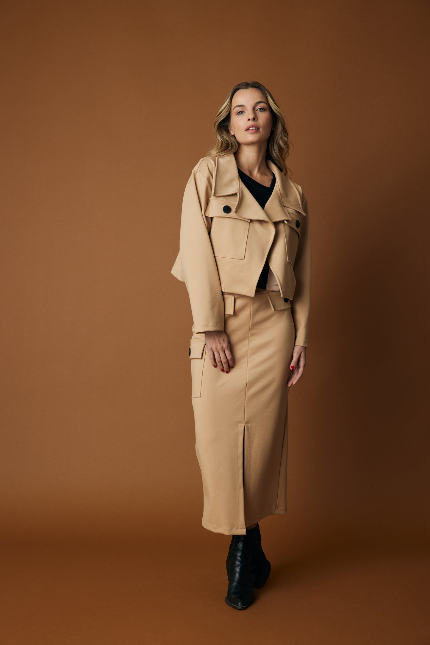 Falda Portofino Beige