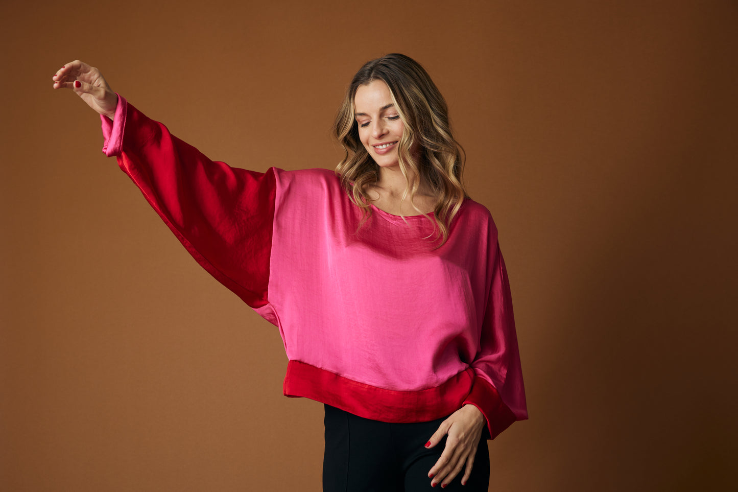 Blusa Malaga Fucsia