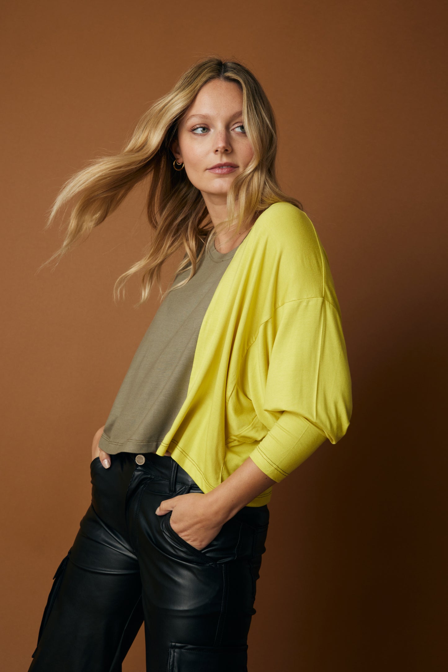 Polera Venecia Oliva