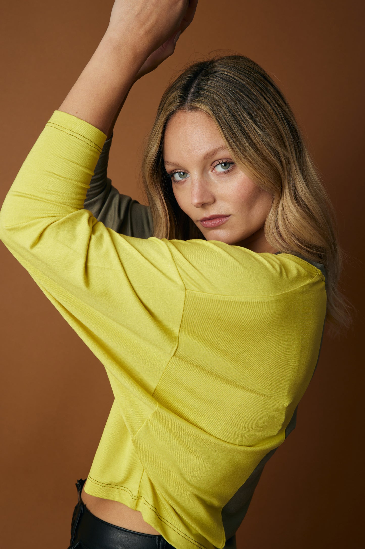 Polera Venecia Oliva