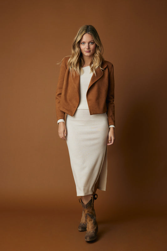 Jacket Praga Camel