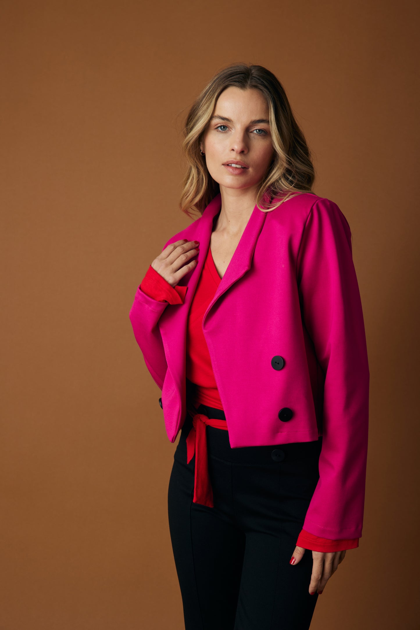 Jacket Niza Fucsia