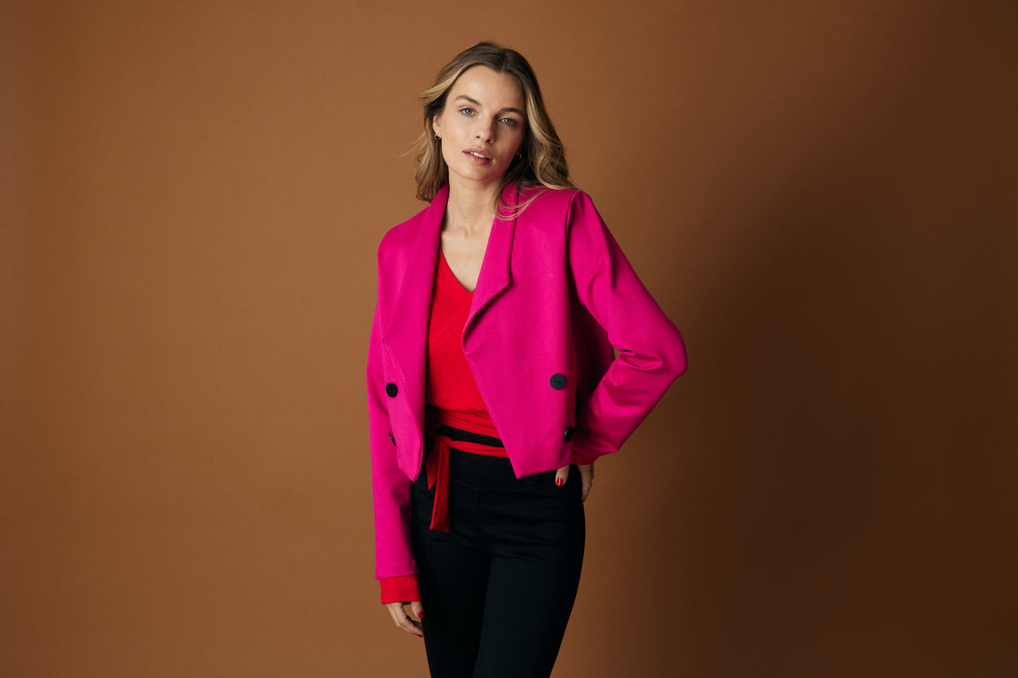 Jacket Niza Fucsia