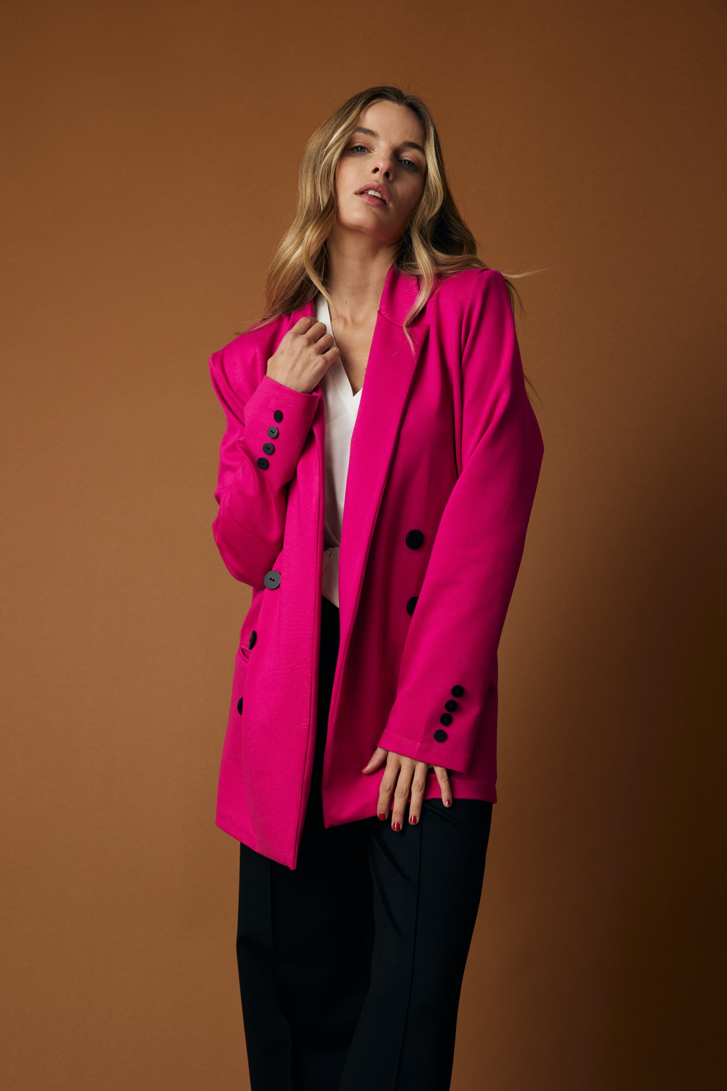 Blazer Roma Fucsia