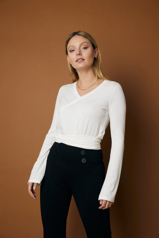 Polera Genova Blanca