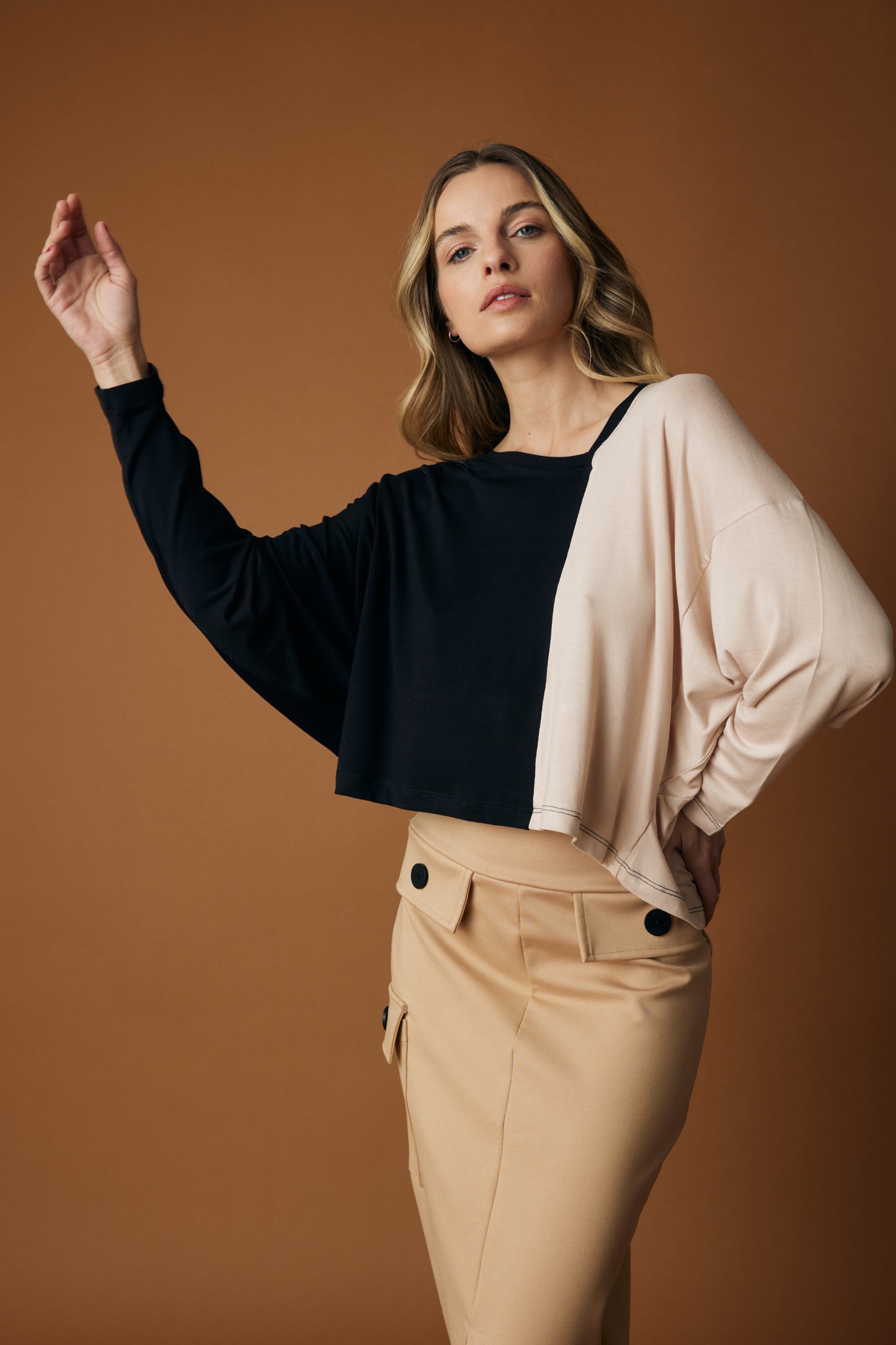 Polera Venecia Negro