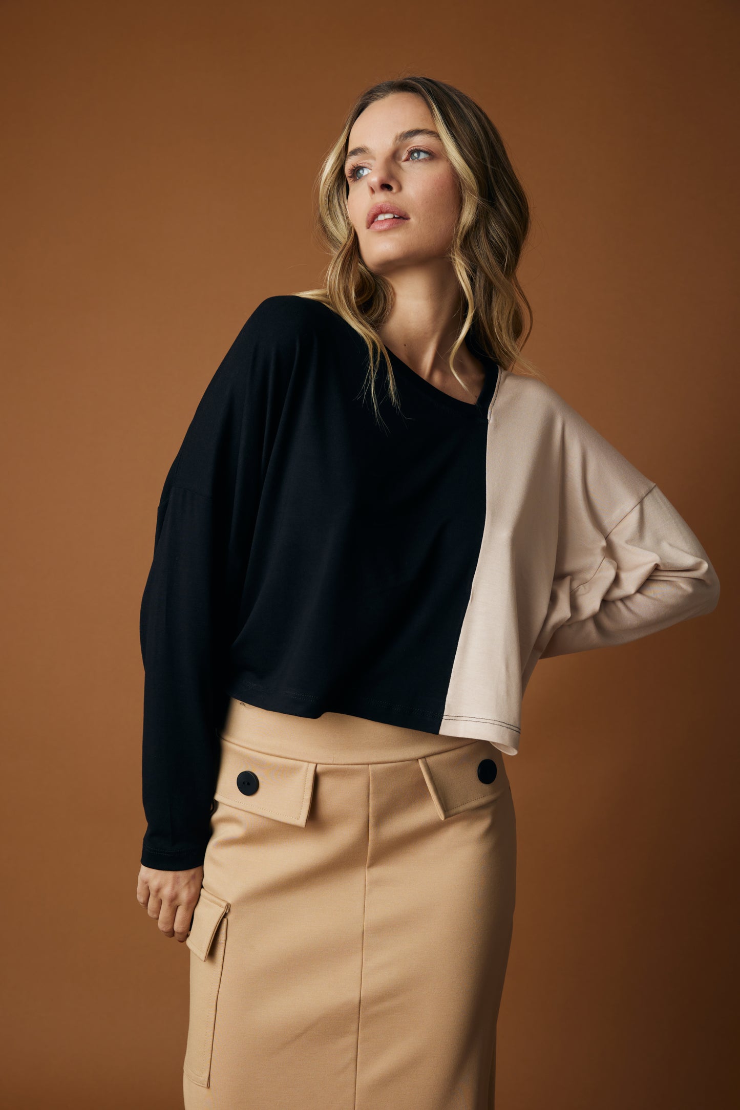 Polera Venecia Negro