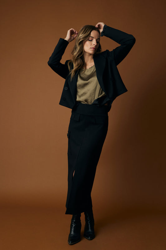 Falda  Portofino  Negro