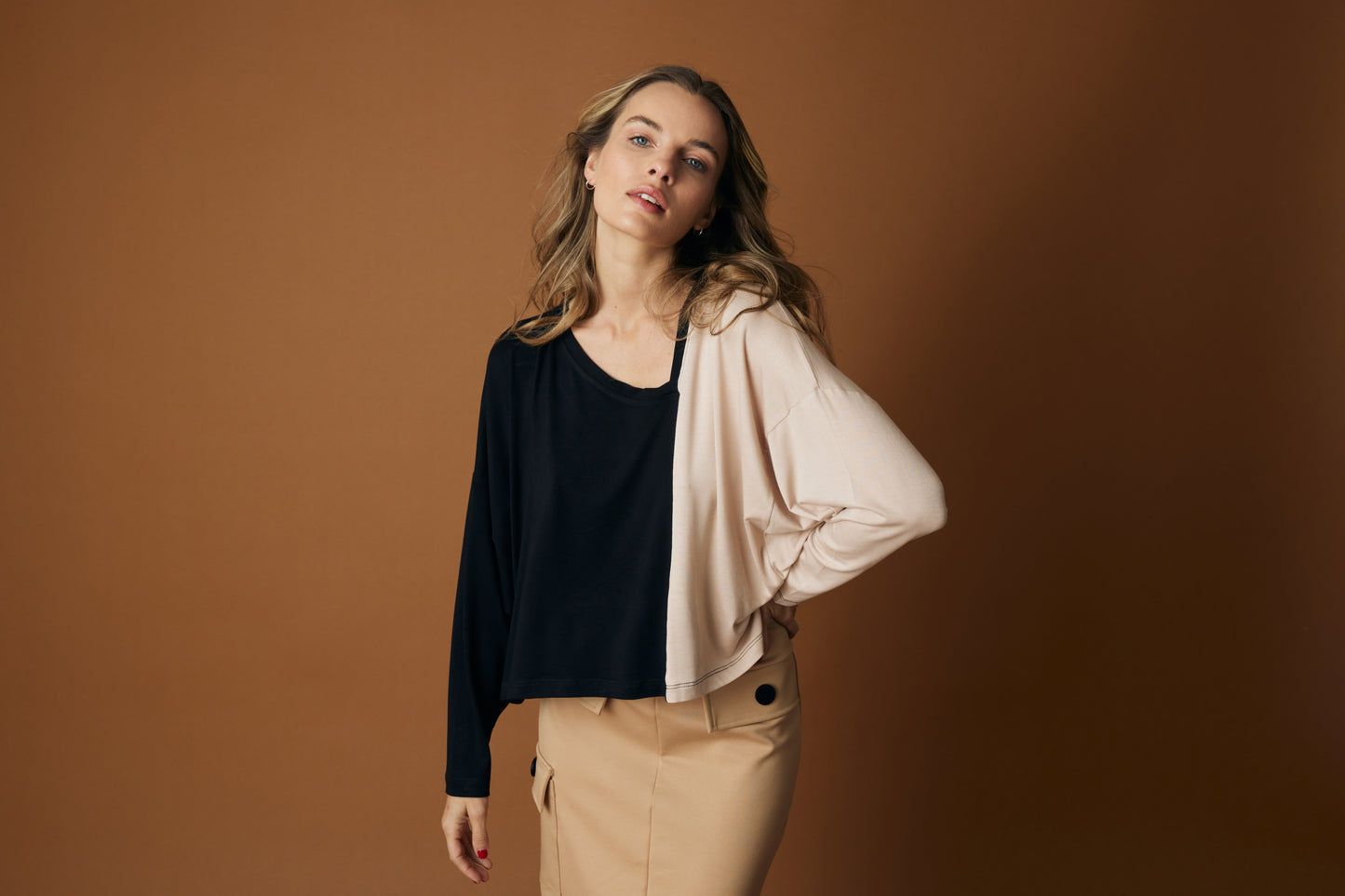 Polera Venecia Negro