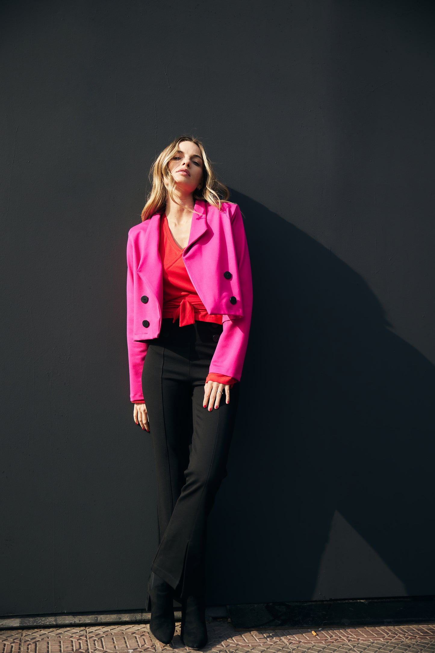 Jacket Niza Fucsia