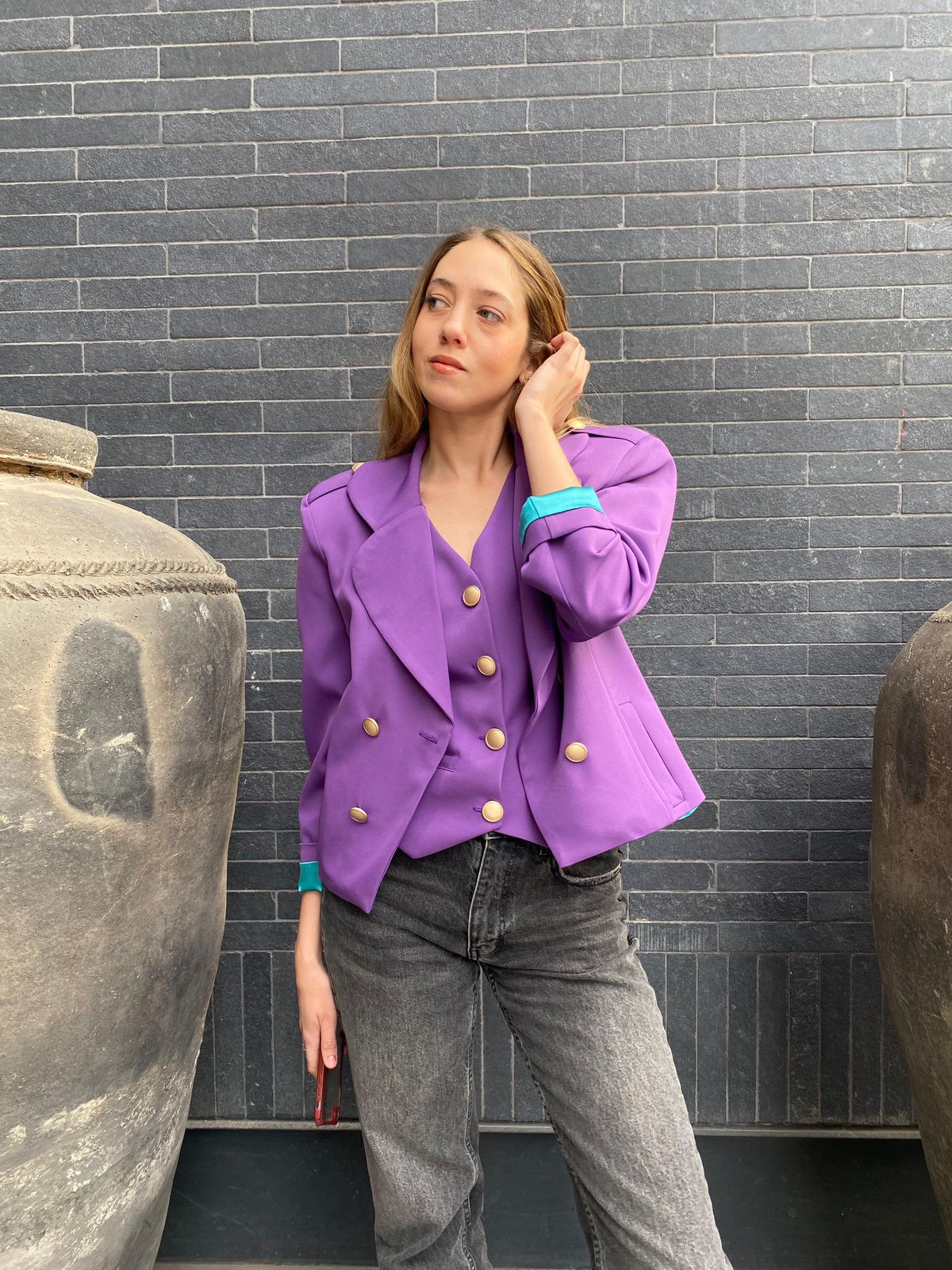 Jacket San Remo Morada