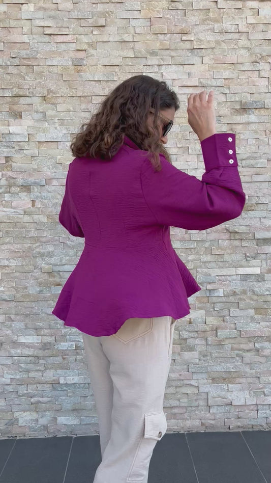 Blusa Treviso Cereza