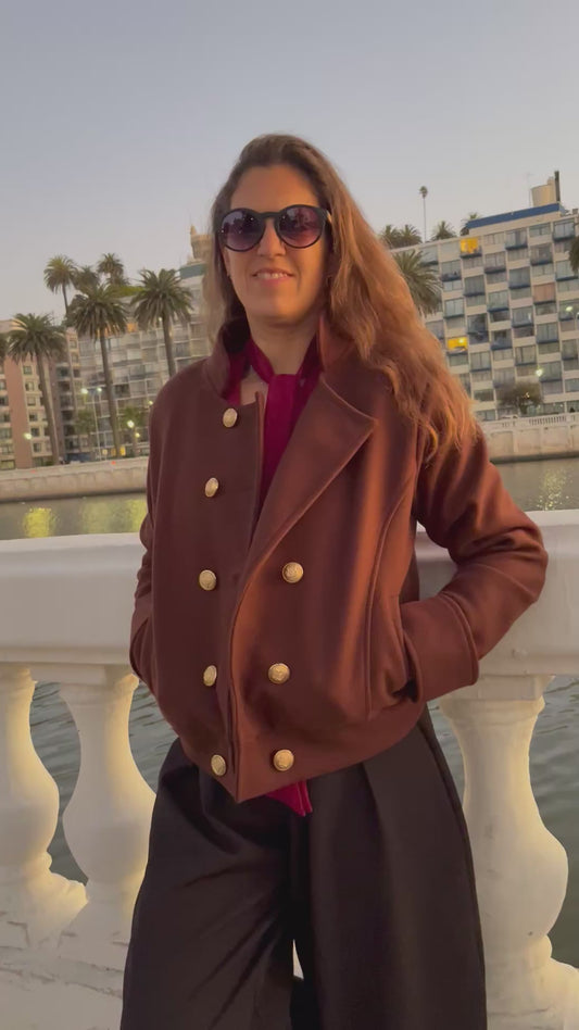 Jacket Mónaco Café