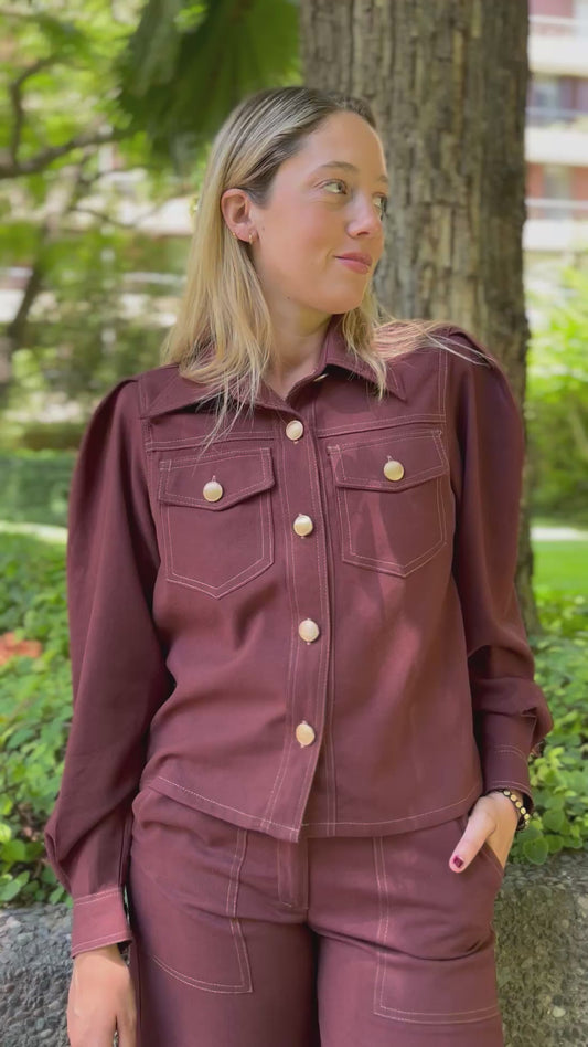 Jacket Lazio Lino Café